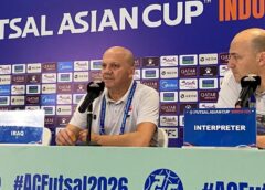 Pelatih Irak Merasakan Dukungan Cinta Suporter Futsal Indonesia